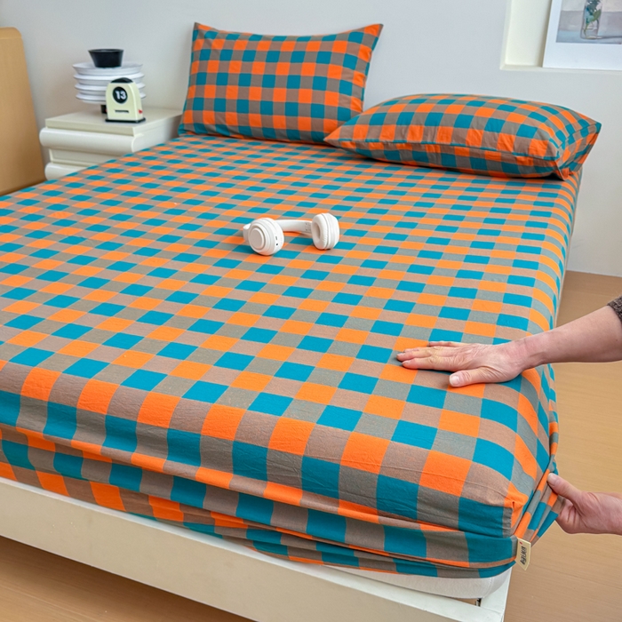 91家纺网 家纺一手货源 找家纺 （总）佑佳家纺 2026新款全棉色织单被套全棉被套单件