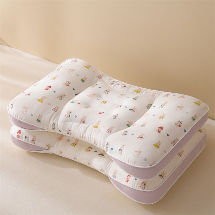 91家纺网 家纺一手货源 找家纺 （总）小桃姐家纺 2025新款纯棉五分区定型枕 枕头枕芯