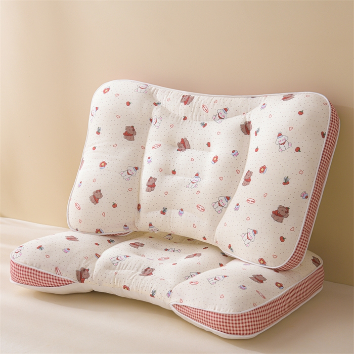 91家纺网 家纺一手货源 找家纺 （总）小桃姐家纺 2025新款纯棉五分区定型枕 枕头枕芯