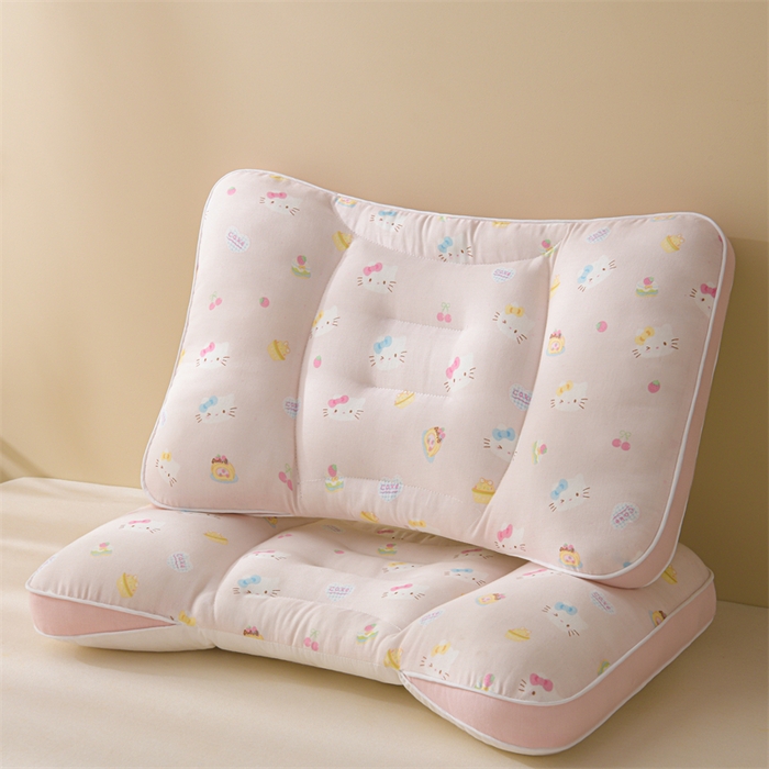 91家纺网 家纺一手货源 找家纺 （总）小桃姐家纺 2025新款纯棉五分区定型枕 枕头枕芯