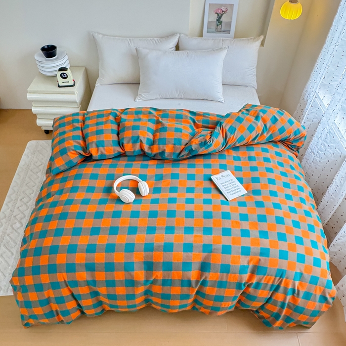 91家纺网 家纺一手货源 找家纺 （总）佑佳家纺 2026新款全棉色织单被套全棉被套单件