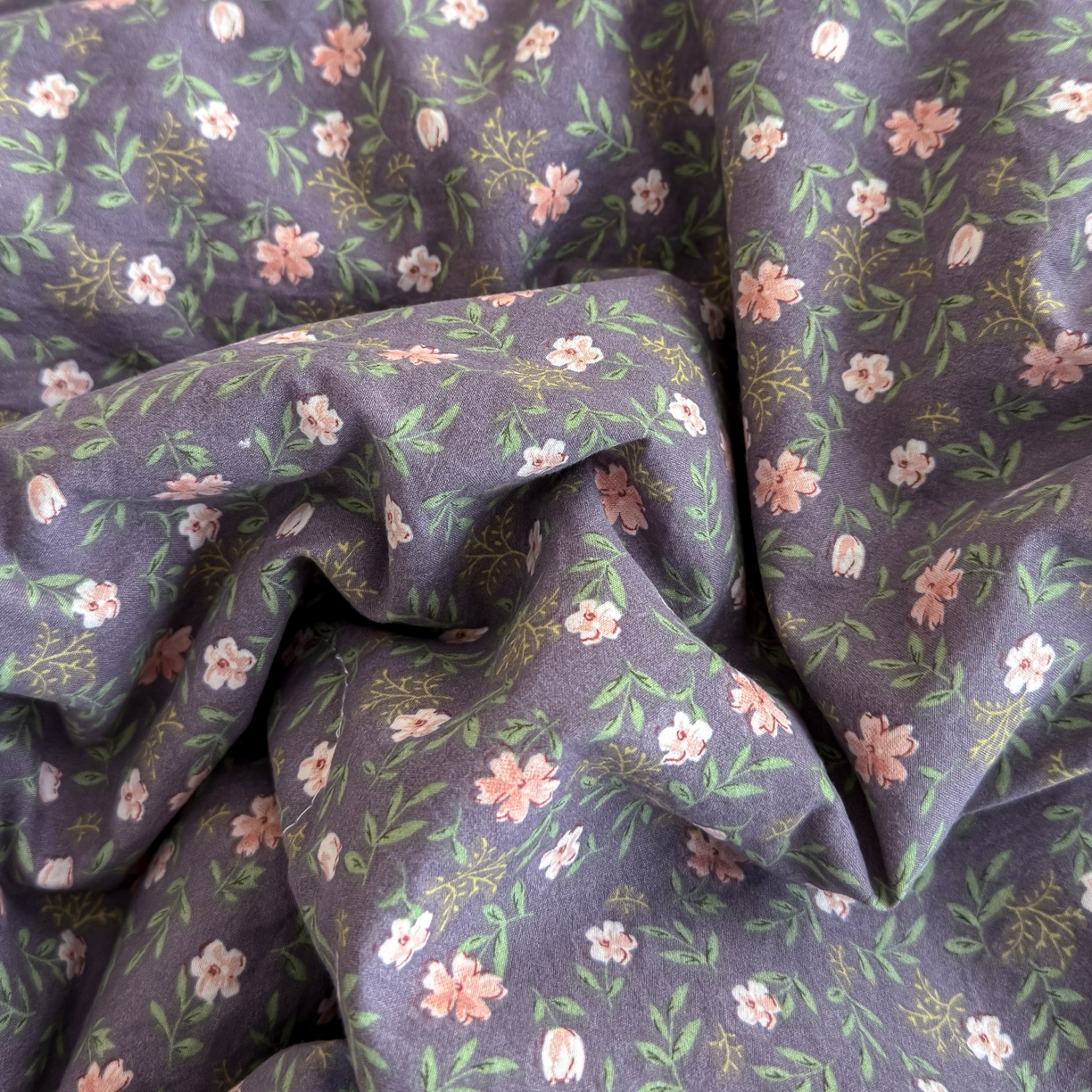 91家纺网 家纺一手货源 找家纺 归属 2026春夏新款古法仿棉床盖夏被四件套夏凉被空调被系列 流年花影