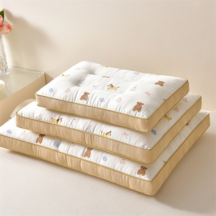 91家纺网 家纺一手货源 找家纺 （总）小桃姐家纺 2025新款全棉儿童立体定型枕亲子枕 枕头枕芯