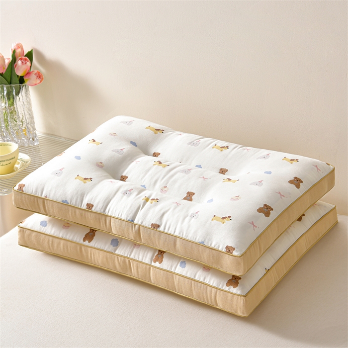 91家纺网 家纺一手货源 找家纺 （总）小桃姐家纺 2025新款全棉儿童立体定型枕亲子枕 枕头枕芯