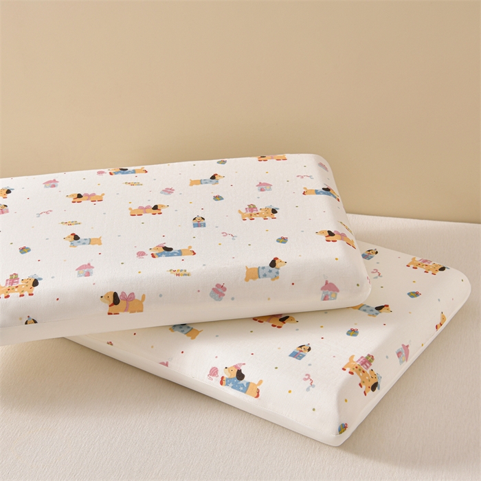 91家纺网 家纺一手货源 找家纺 （总）小桃姐家纺 2025新款印花卡通记忆棉枕 枕头枕芯