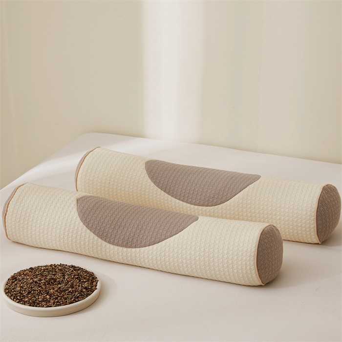 91家纺网 家纺一手货源 找家纺 （总）小桃姐家纺 2025新款圆柱贴布荞麦枕枕头枕芯