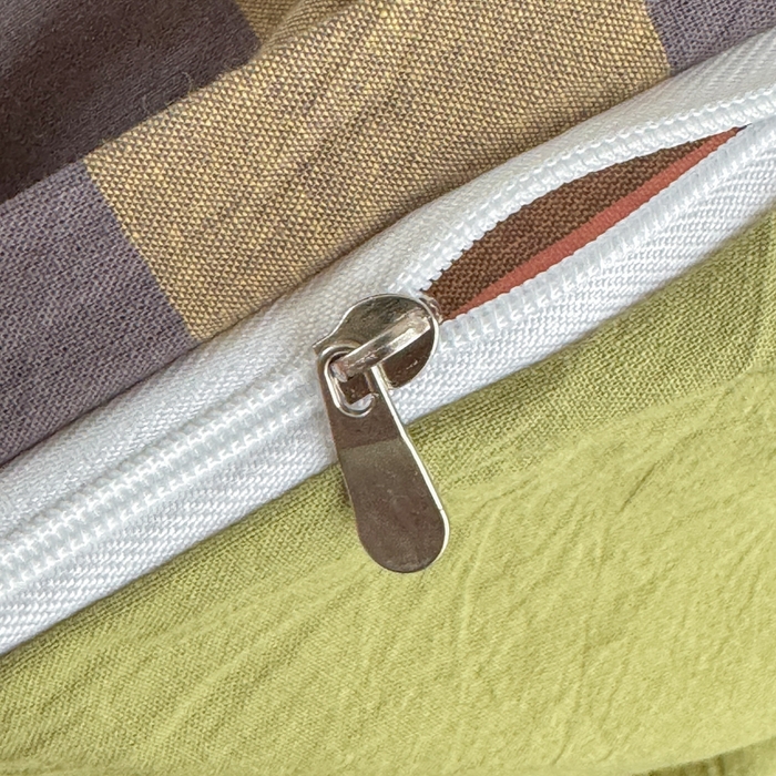 91家纺网 家纺一手货源 找家纺 佑佳家纺 2026新款全棉色织单被套全棉被套单件 牛油果-绿