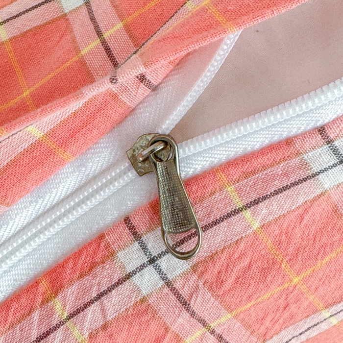 91家纺网 家纺一手货源 找家纺 佑佳家纺 2026新款全棉色织单被套全棉被套单件 羽梦-粉