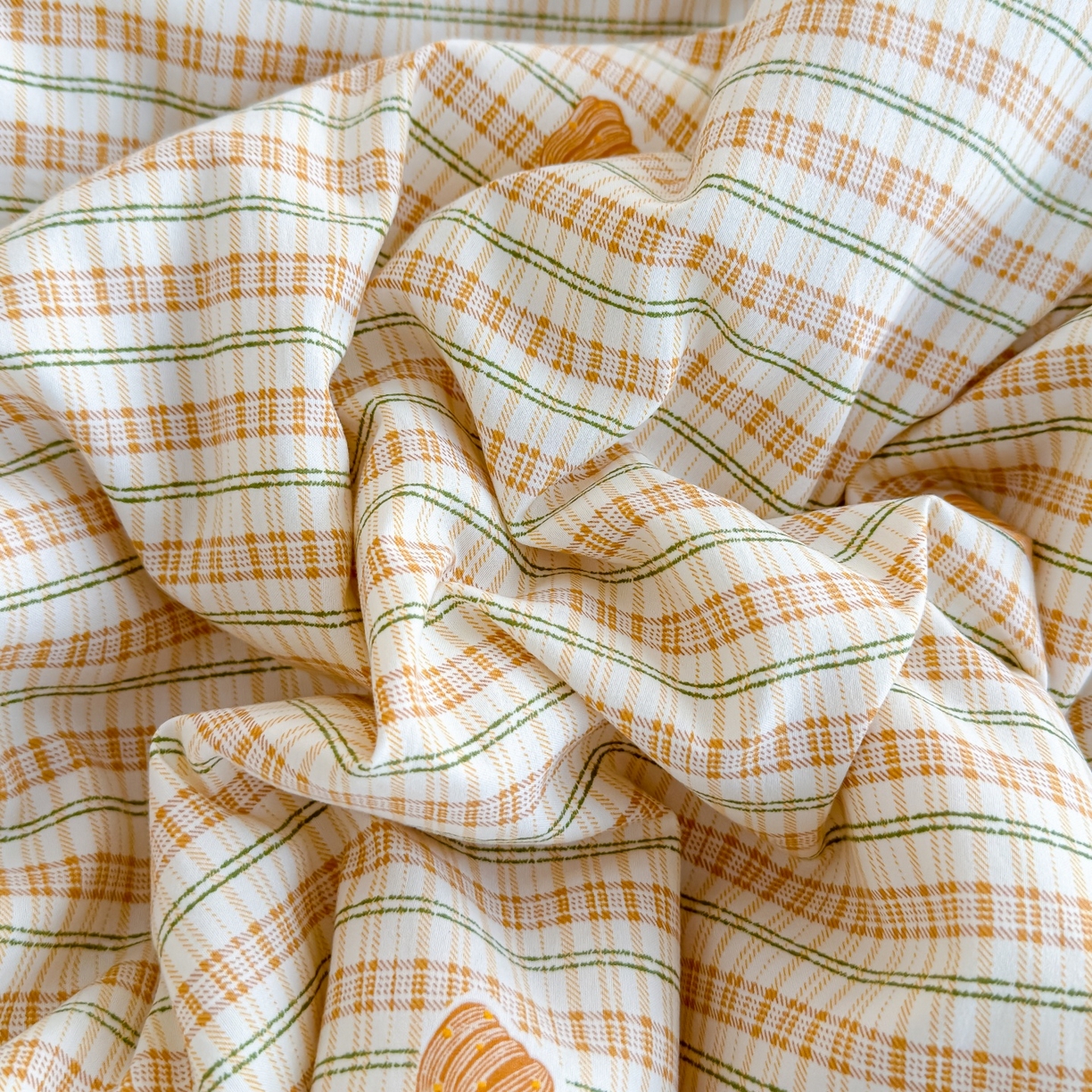 91家纺网 家纺一手货源 找家纺 归属 2026春夏新款古法仿棉床盖夏被四件套夏凉被空调被系列 条纹南瓜