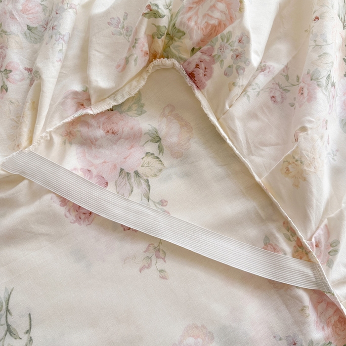 91家纺网 家纺一手货源 找家纺 瑞宝 2026新款春款全棉印花床裙四件套【控价265起 各平台严格控价:所有尺寸在扣除店铺优惠券后利润不得少于70(包含活动期)】 拉菲庄园