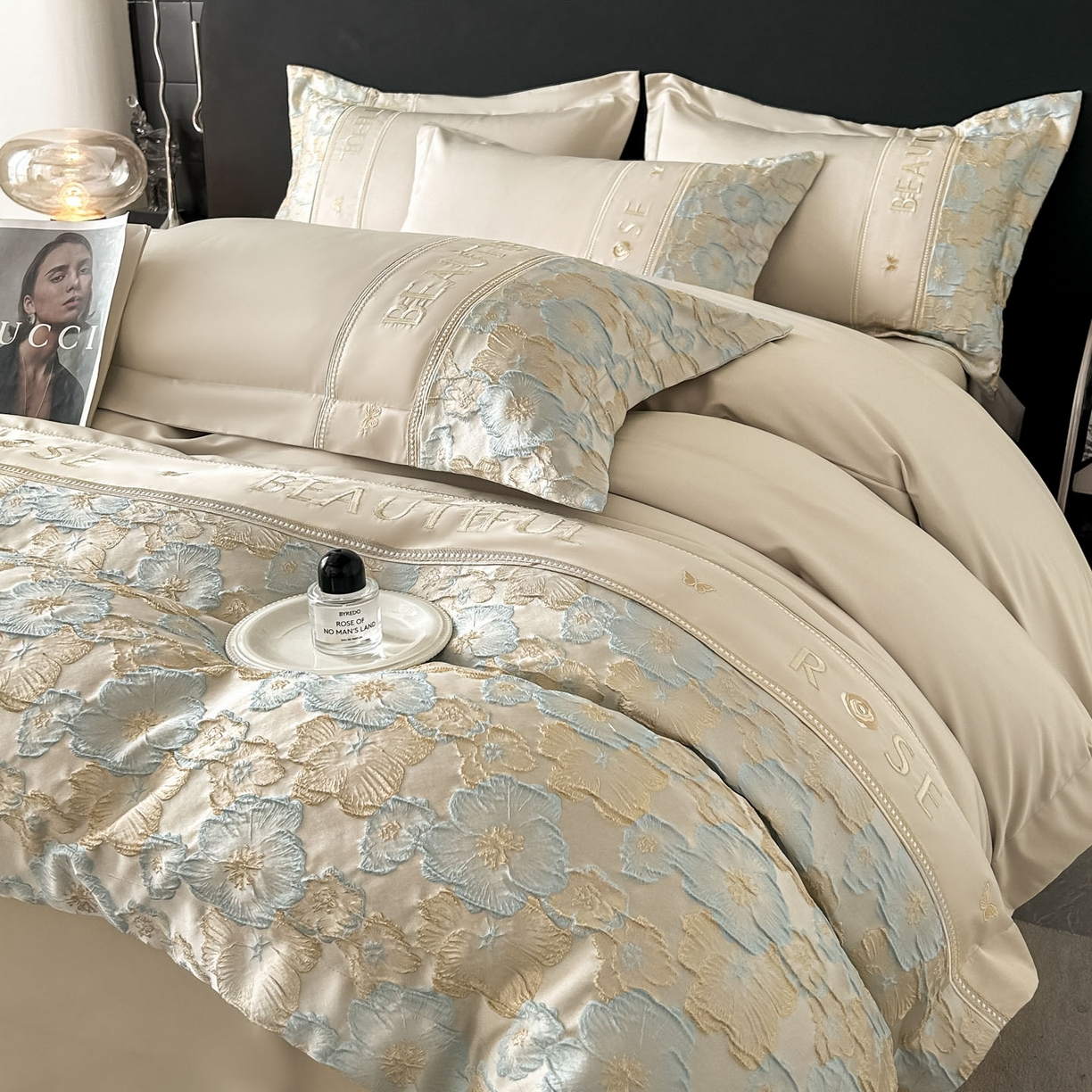 91家纺网 家纺一手货源 找家纺 （总）七七家纺 2026新款色织提花花田系列四件套