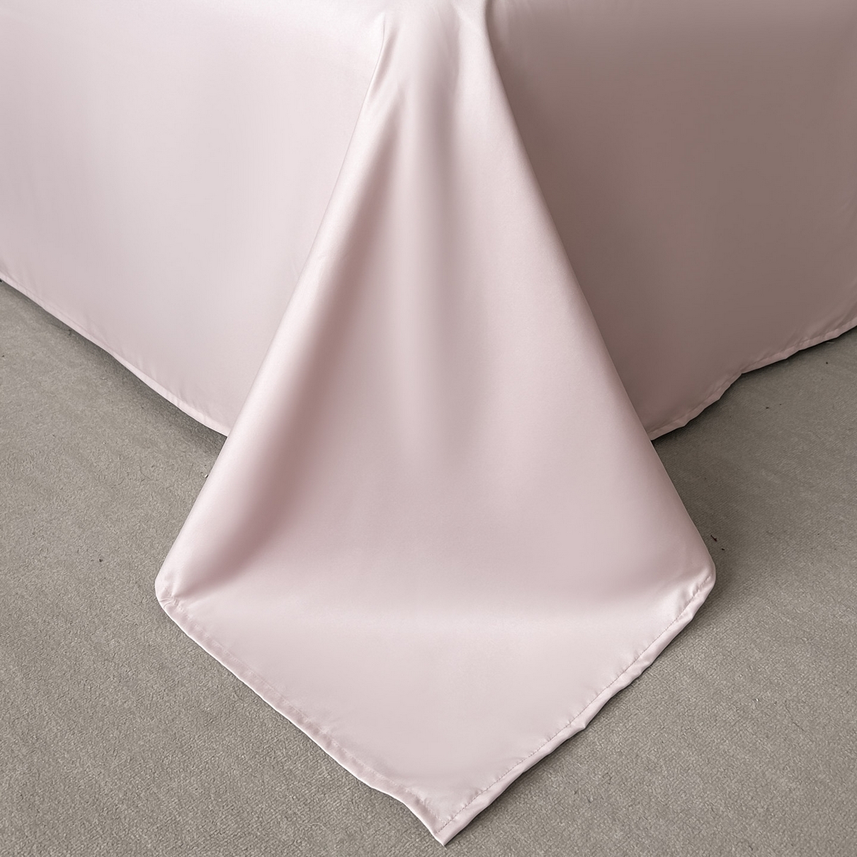 91家纺网 家纺一手货源 找家纺 七七家纺 2026新款色织提花花田系列四件套 花田-樱花粉