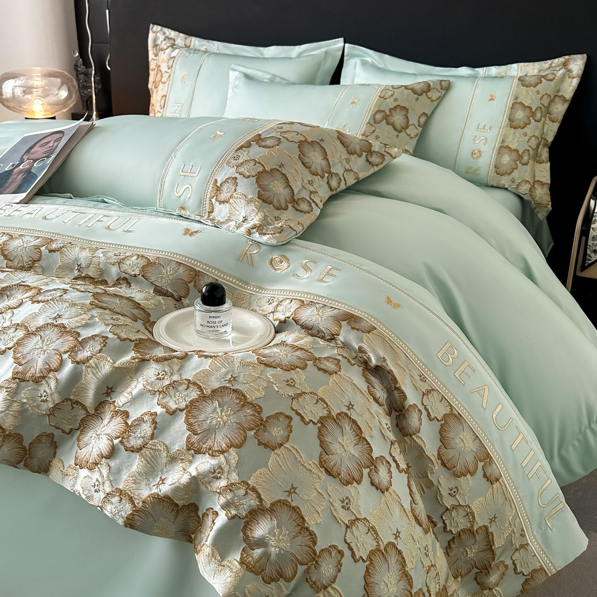 91家纺网 家纺一手货源 找家纺 （总）七七家纺 2026新款色织提花花田系列四件套