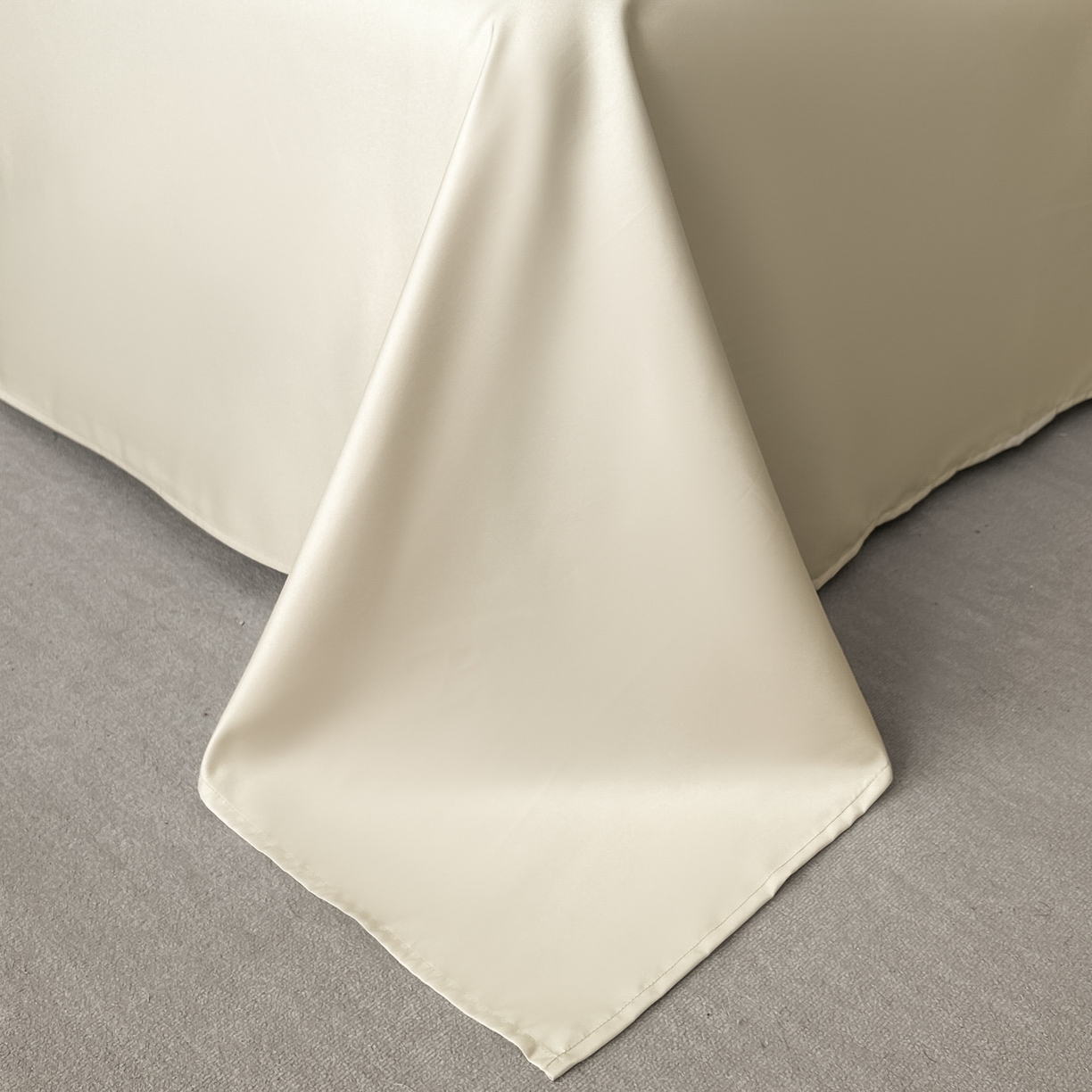 91家纺网 家纺一手货源 找家纺 七七家纺 2026新款色织提花花田系列四件套 花田-香槟蓝