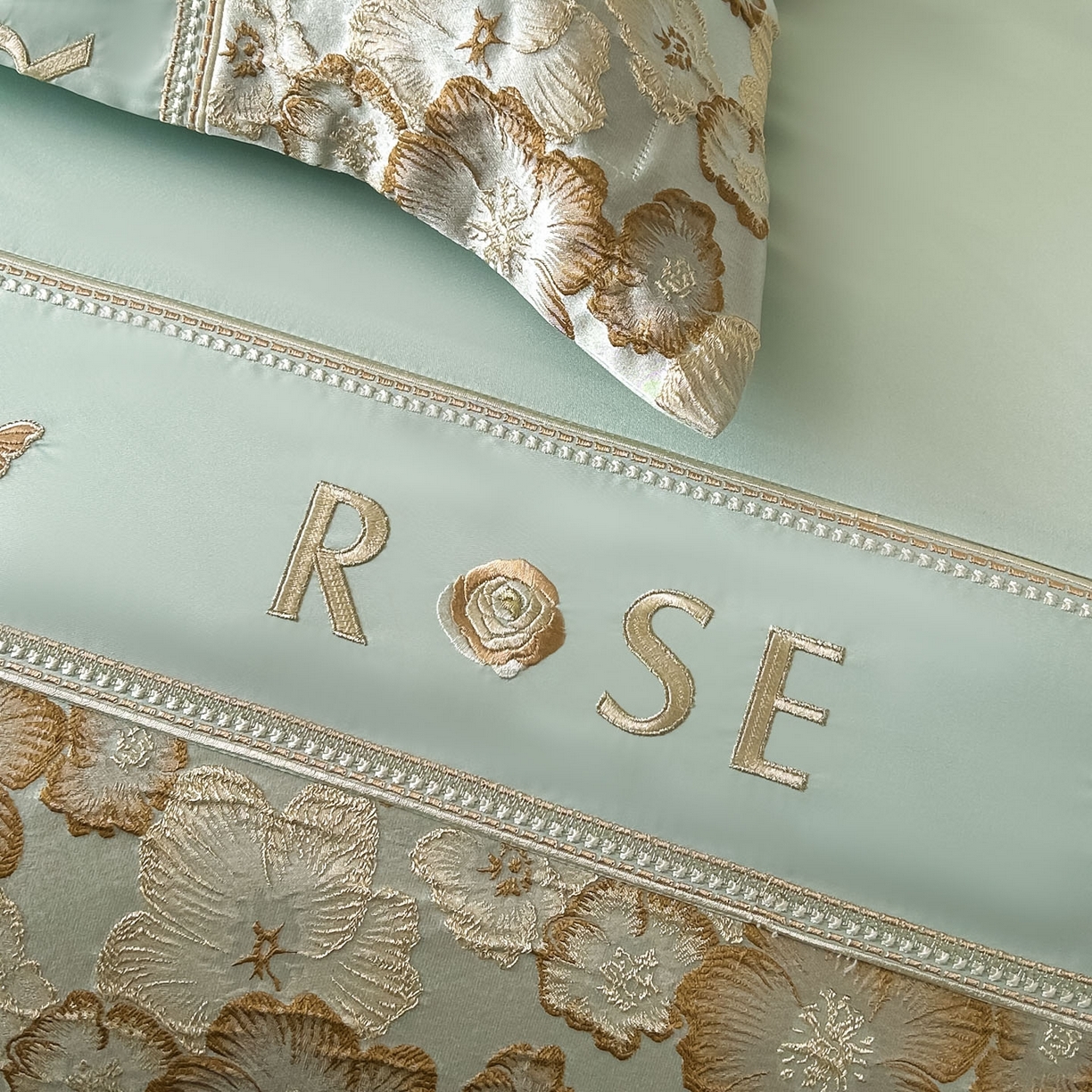 91家纺网 家纺一手货源 找家纺 七七家纺 2026新款色织提花花田系列四件套 花田-青柠绿