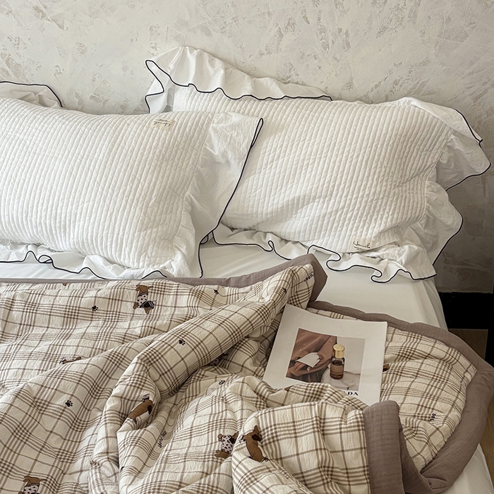 91家纺网 家纺一手货源 找家纺 （总）中国龙家纺 2026新款木棉皱皱纱单夏被被子被芯