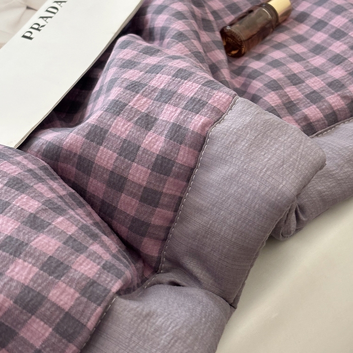 91家纺网 家纺一手货源 找家纺 中国龙家纺 2026新款木棉皱皱纱单夏被被子被芯 格调紫