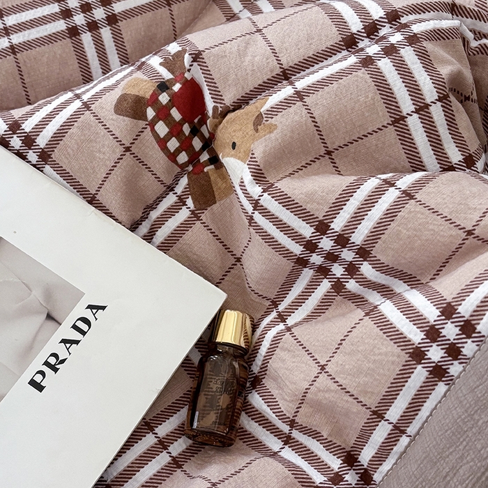 91家纺网 家纺一手货源 找家纺 中国龙家纺 2026新款木棉皱皱纱单夏被被子被芯 童趣