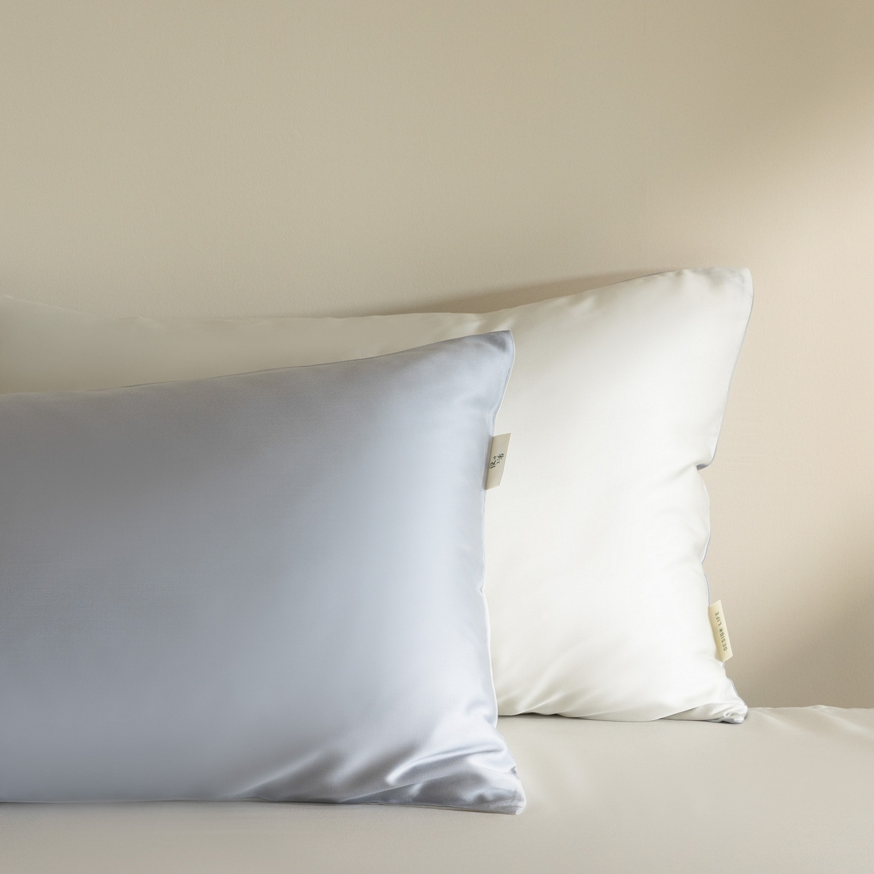 91家纺网 家纺一手货源 找家纺 时亿家居 2026春夏新款60天丝-丝颜悦色系列-被套四件套 灵境兰