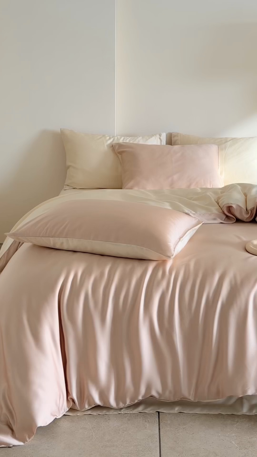 91家纺网 家纺一手货源 找家纺 （总）时亿家居 2026春夏新款60天丝-丝颜悦色系列-被套四件套