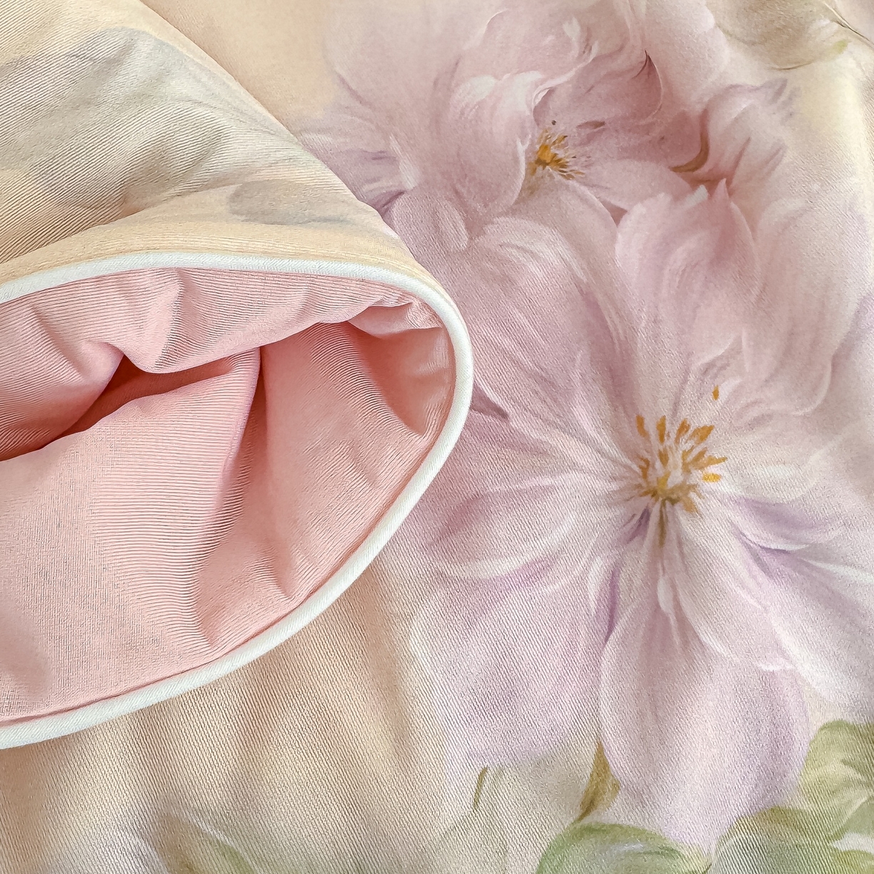 91家纺网 家纺一手货源 找家纺 归属 2026春夏新款数码印花凉感丝夏被夏凉被空调被系列 尔雅