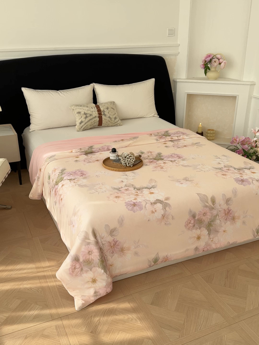 91家纺网 家纺一手货源 找家纺 归属 2026春夏新款数码印花凉感丝夏被夏凉被空调被系列 尔雅