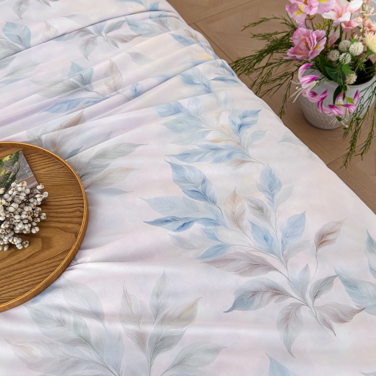 91家纺网 家纺一手货源 找家纺 归属 2026春夏新款数码印花凉感丝夏被夏凉被空调被系列 纳末