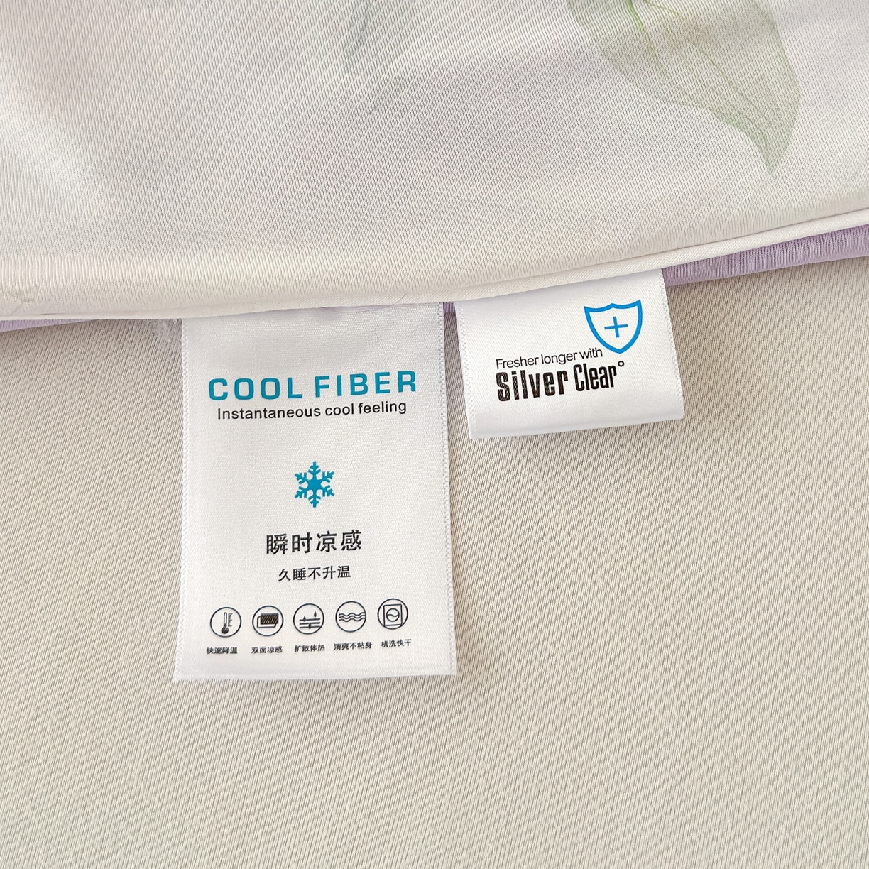 91家纺网 家纺一手货源 找家纺 归属 2026春夏新款数码印花凉感丝夏被夏凉被空调被系列 清雅