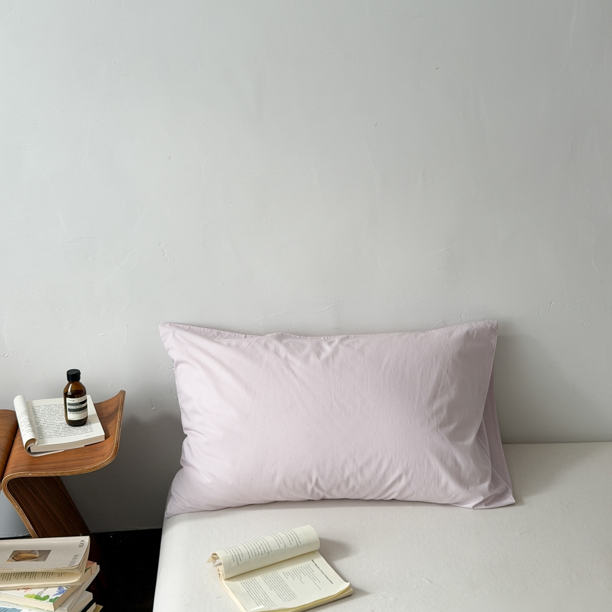 91家纺网 家纺一手货源 找家纺 （总）蜜宿 2026新款全棉纯棉水洗棉枕套单品枕套枕套单件-纯色