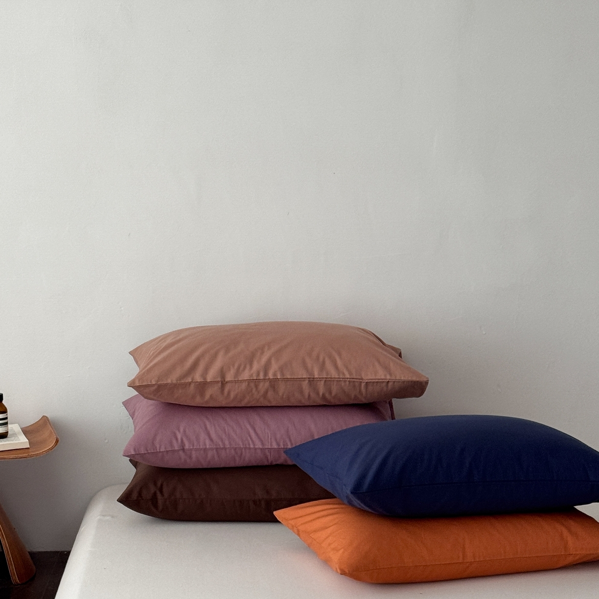 91家纺网 家纺一手货源 找家纺 （总）蜜宿 2026新款全棉纯棉水洗棉枕套单品枕套枕套单件-纯色