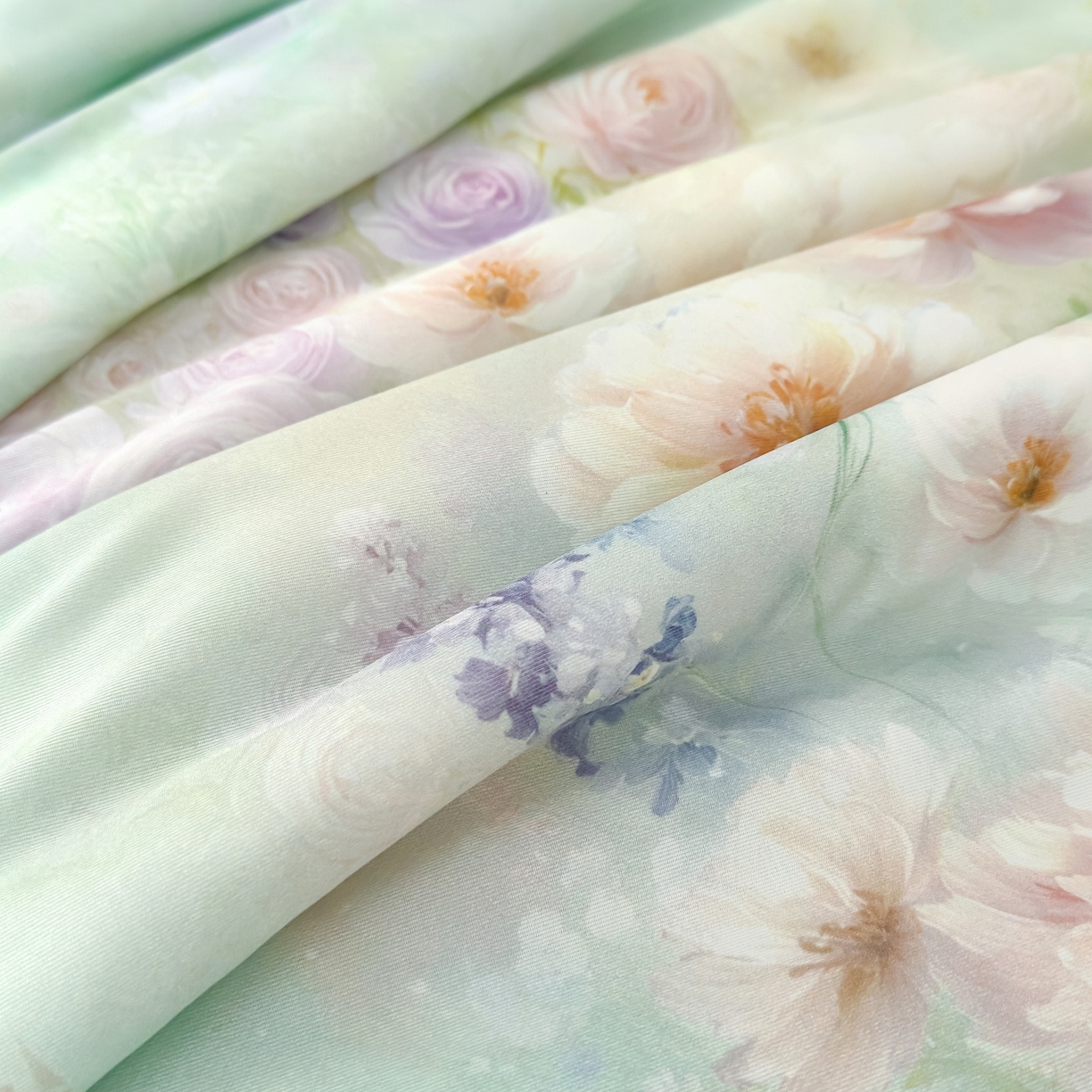 91家纺网 家纺一手货源 找家纺 归属 2026春夏新款数码印花凉感丝夏被夏凉被空调被系列 如漫