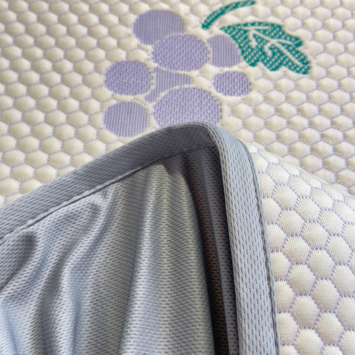 91家纺网 家纺一手货源 找家纺 凯罗 2026新款A类凉豆豆学生宿舍用床席可水洗凉席席子床笠款 紫气东来-床笠款