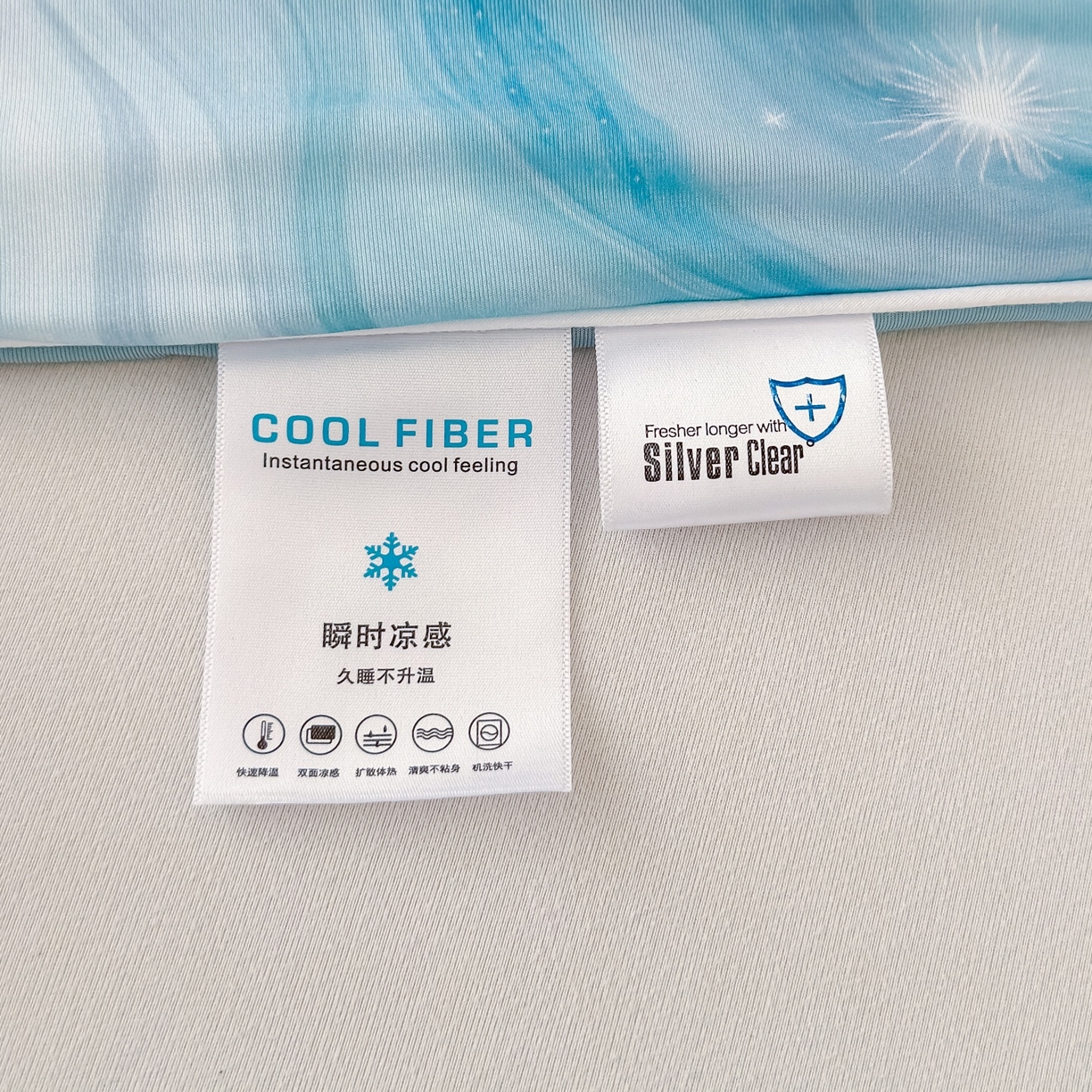 91家纺网 家纺一手货源 找家纺 归属 2026春夏新款数码印花凉感丝夏被夏凉被空调被系列 星河