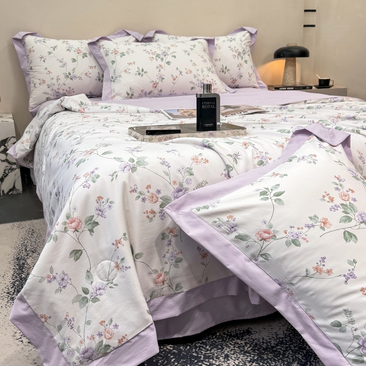 91家纺网 家纺一手货源 找家纺 （总）归属 2026新款凉感天丝棉夏被夏凉被空调被夏被四件套系列