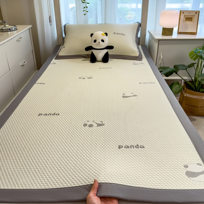 91家纺网 家纺一手货源 找家纺 （总）凯罗 2026新款A类凉豆豆学生宿舍用床席可水洗凉席席子床席款