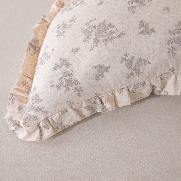 91家纺网 家纺一手货源 找家纺 （总）梦莱家纺 2026新款月牙形儿童棉麻荞麦枕枕头枕芯