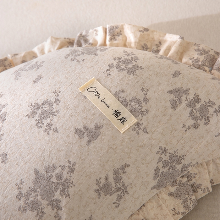 91家纺网 家纺一手货源 找家纺 梦莱家纺 2026新款月牙形儿童棉麻荞麦枕枕头枕芯 1号月牙枕