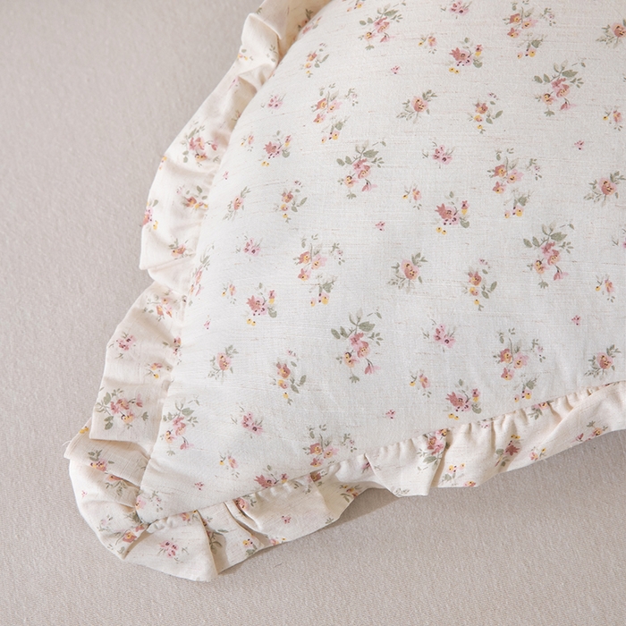 91家纺网 家纺一手货源 找家纺 梦莱家纺 2026新款月牙形儿童棉麻荞麦枕枕头枕芯 2号月牙枕