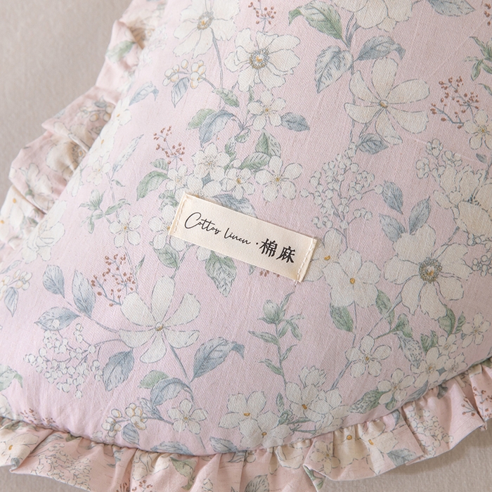 91家纺网 家纺一手货源 找家纺 梦莱家纺 2026新款月牙形儿童棉麻荞麦枕枕头枕芯 3号月牙枕