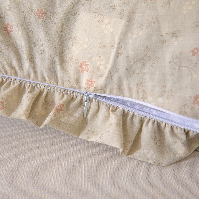 91家纺网 家纺一手货源 找家纺 梦莱家纺 2026新款月牙形儿童棉麻荞麦枕枕头枕芯 6号月牙枕