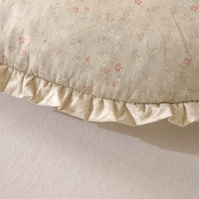 91家纺网 家纺一手货源 找家纺 梦莱家纺 2026新款月牙形儿童棉麻荞麦枕枕头枕芯 6号月牙枕