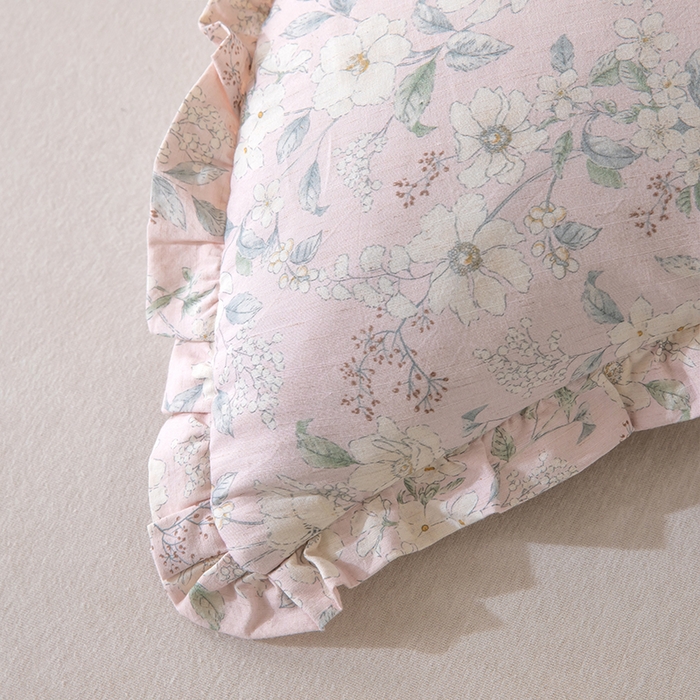 91家纺网 家纺一手货源 找家纺 梦莱家纺 2026新款月牙形儿童棉麻荞麦枕枕头枕芯 3号月牙枕