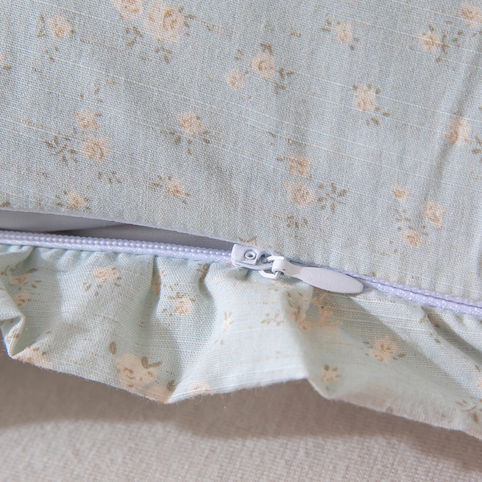 91家纺网 家纺一手货源 找家纺 梦莱家纺 2026新款月牙形儿童棉麻荞麦枕枕头枕芯 4号月牙枕