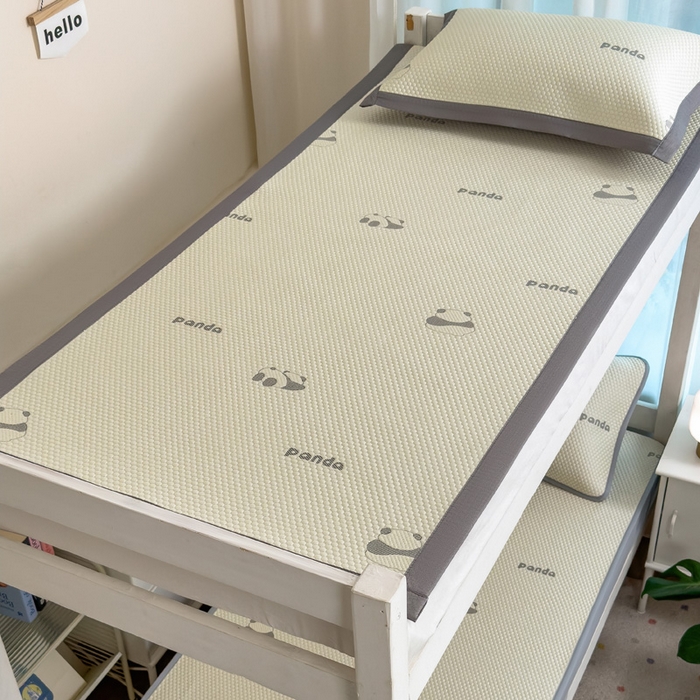 91家纺网 家纺一手货源 找家纺 凯罗 2026新款A类凉豆豆学生宿舍用床席可水洗凉席席子床席款 盼盼乐园-床席款