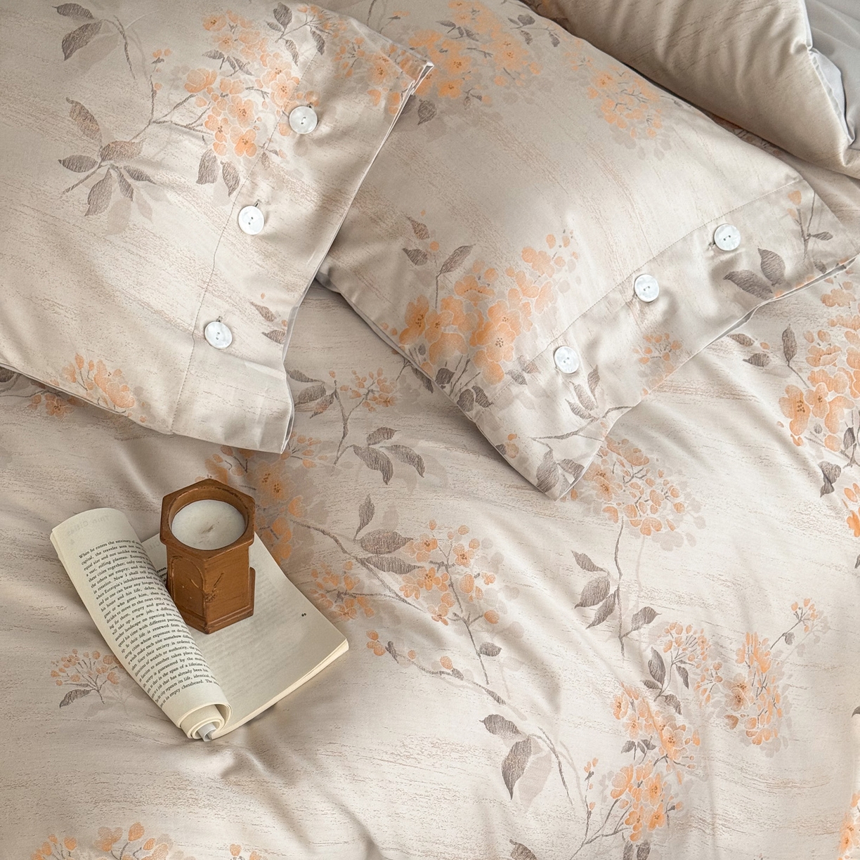 91家纺网 家纺一手货源 找家纺 （总）华超针织 2026新款100S纽扣款色织提花四件套-神秘香氛