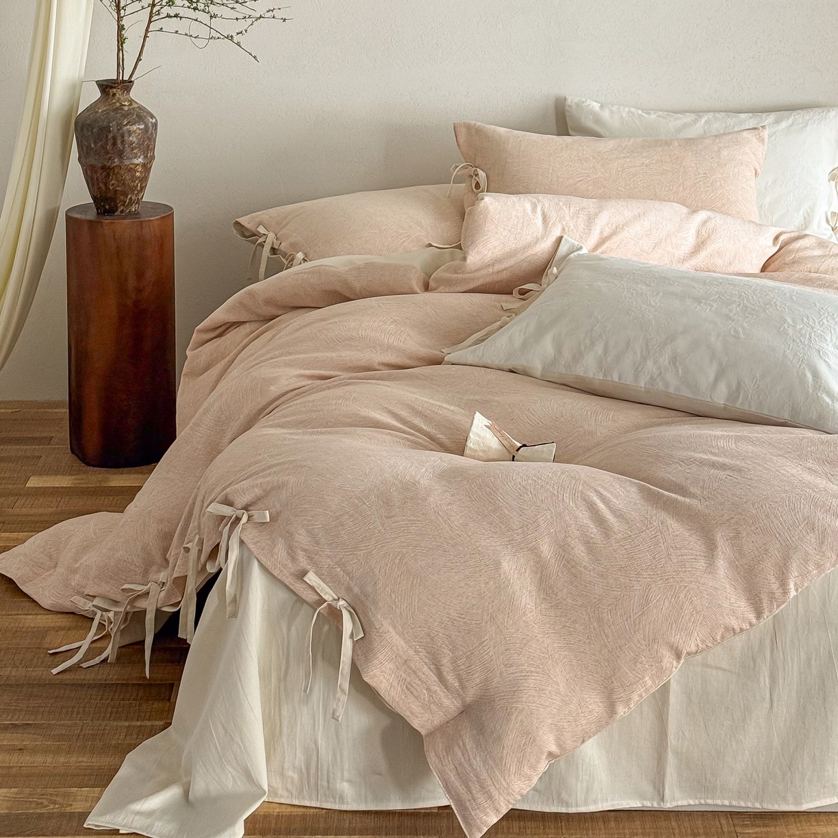 91家纺网 家纺一手货源 找家纺 （总）华超针织 2021新款针织条纹四件套