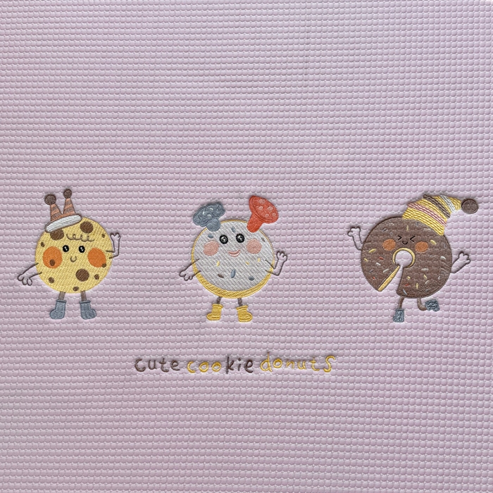 91家纺网 家纺一手货源 找家纺 凯罗 2026新款华夫格凉泡泡绣花凉席席子-床笠款 乐享狂嗨-紫