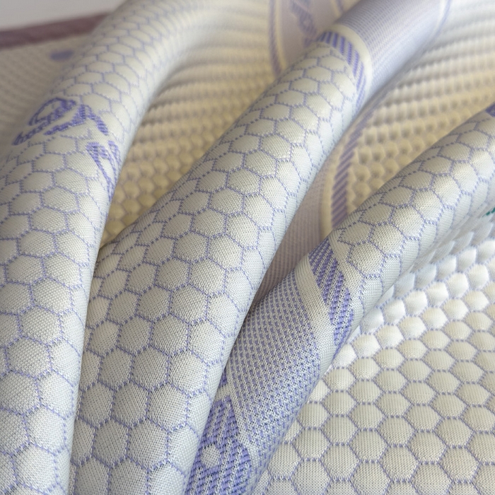 91家纺网 家纺一手货源 找家纺 凯罗 2026新款A类凉豆豆学生宿舍用床席可水洗凉席席子床席款 紫气东来-床席款