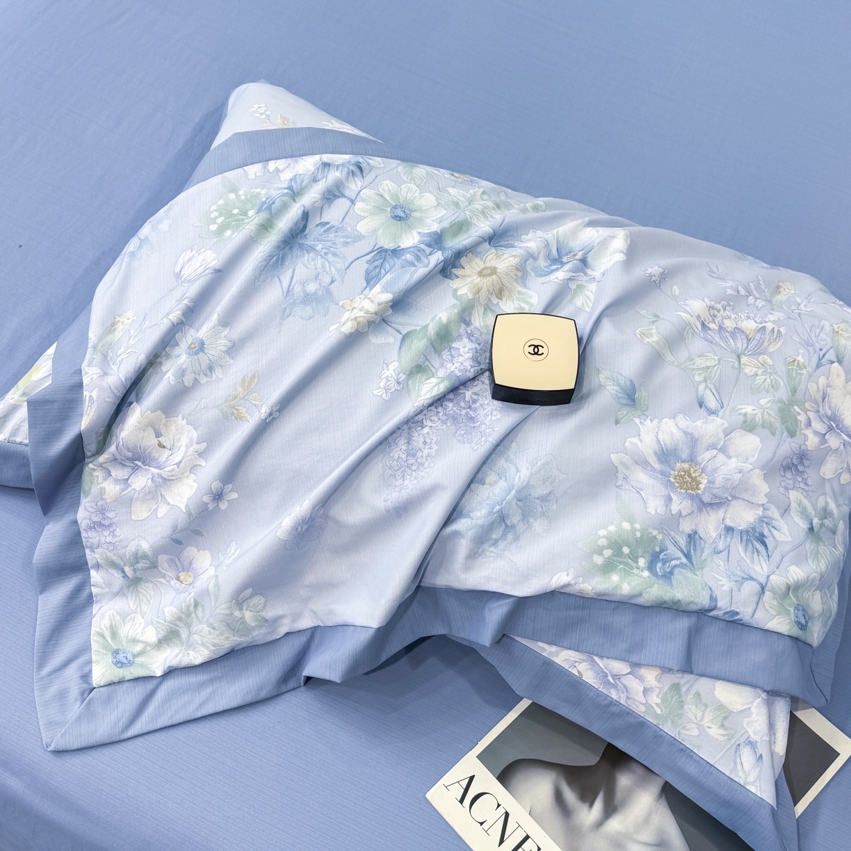 91家纺网 家纺一手货源 找家纺 归属 2026新款凉感天丝棉夏被夏凉被空调被夏被四件套系列 水韵紫