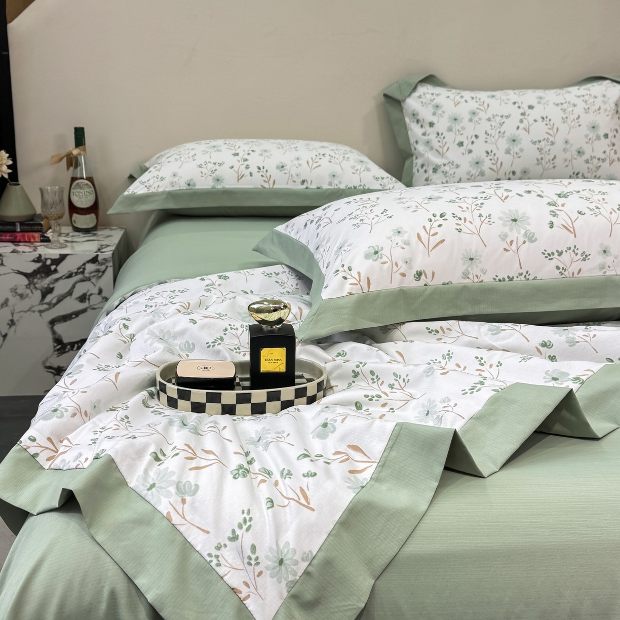 91家纺网 家纺一手货源 找家纺 归属 2026新款凉感天丝棉夏被夏凉被空调被夏被四件套系列 新芽儿